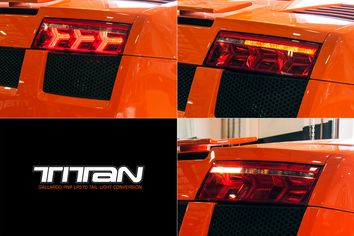 Titan Motorsports LP570 Tail Light conversion for your Gallardo - Page